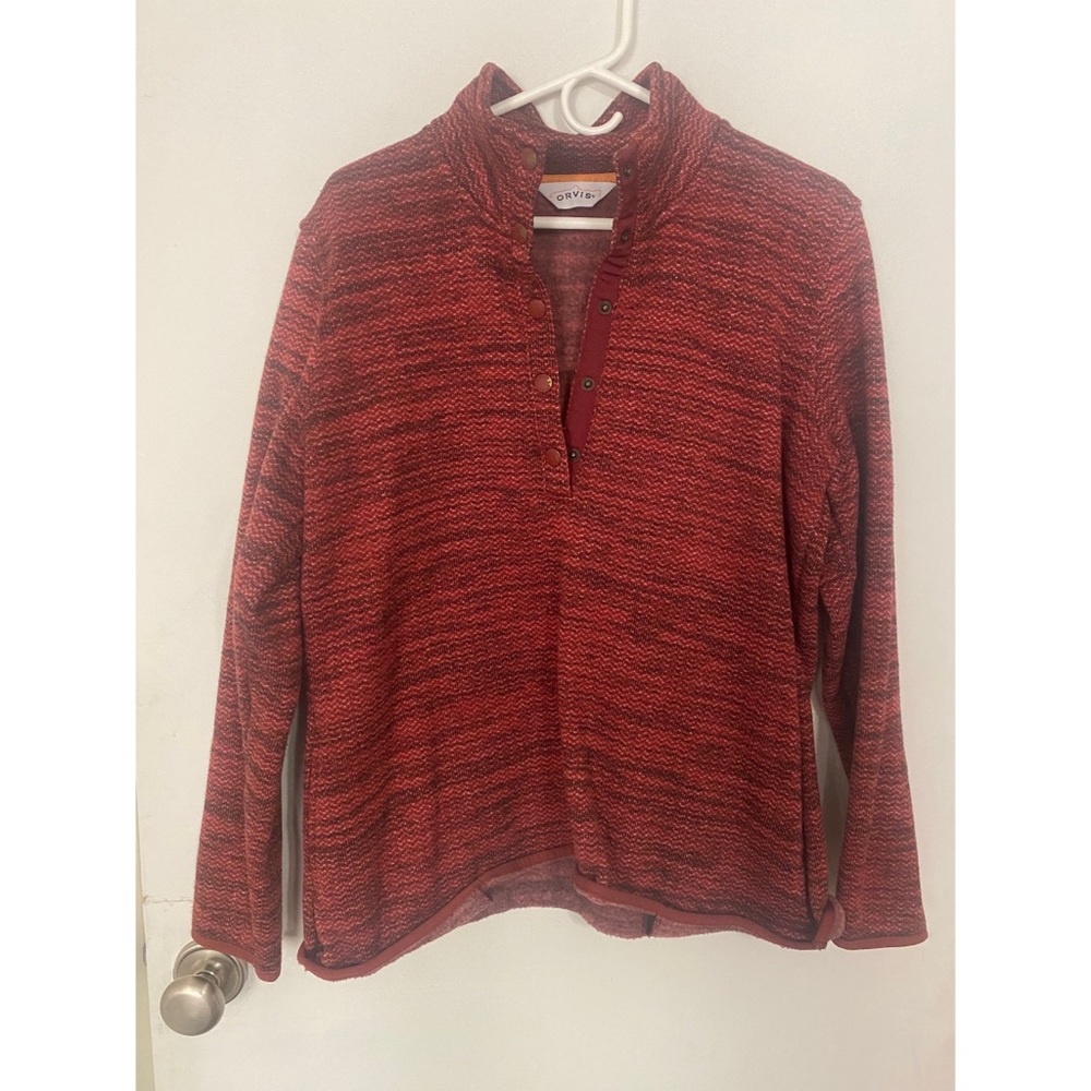 Orvis pullover sweater WARM size L